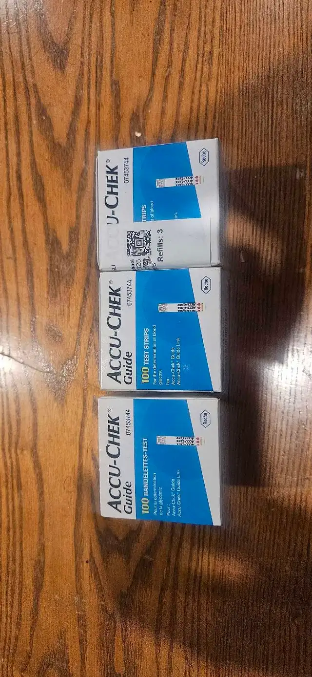 ACCU CHEK GLUCOSE STRIPS