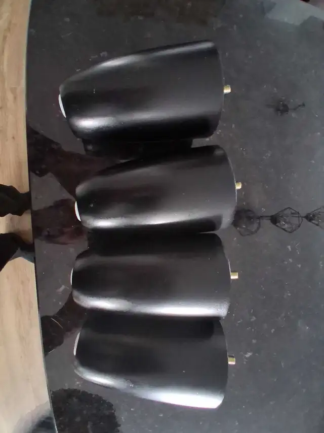 Pieds de Meubles pattes de pouf de 5 pouces avec vis de 8mm