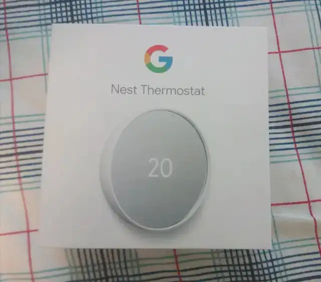 Google Nest Snow Thermostat (New in box)