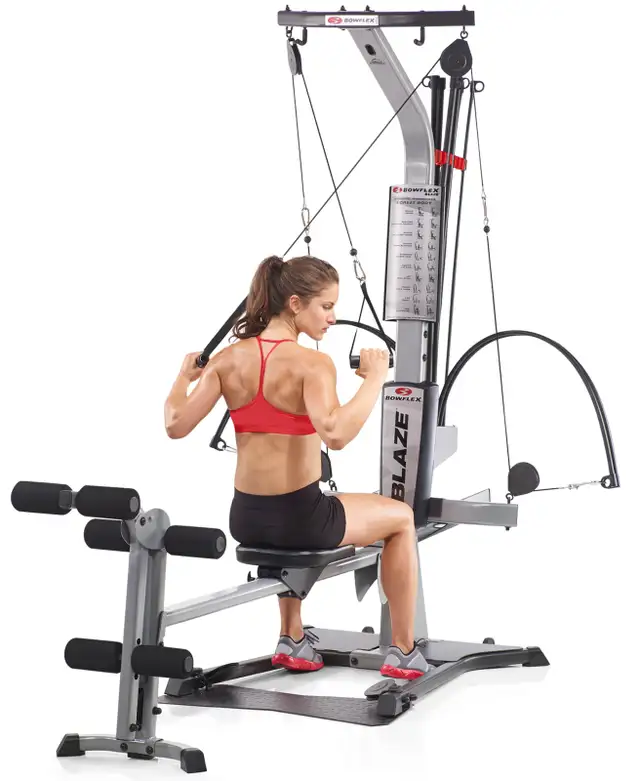 Upgraded BowFleX BlaZe with 310 Pounds gym weights exercise - Photo 6