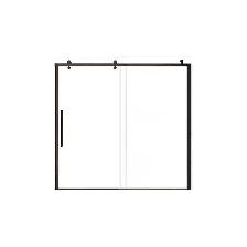 Aquatic Alpine  60' Bathtub Door Dark Bronze