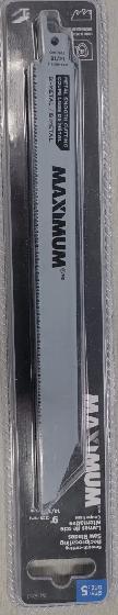 Maximum reciprocating saw blades