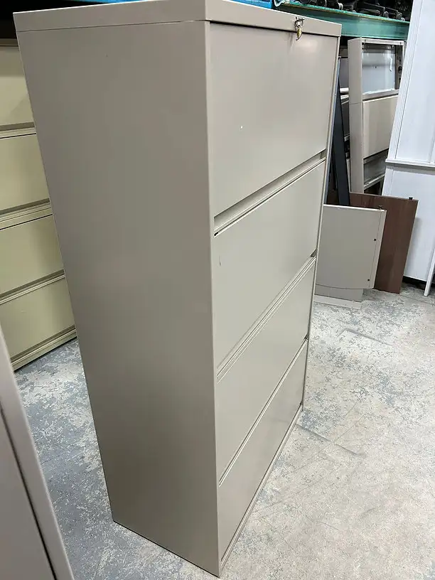 Steelcase 4 Drawer Filing Cabinet! - Photo 5