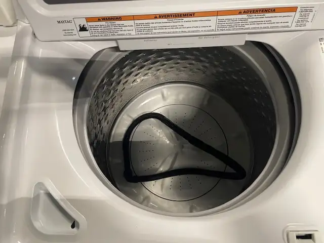 Laveuse seule top load blanche grande capacité Maytag - Photo 3