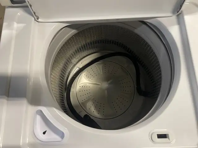 Laveuse sécheuse top load traditionnelles blanches Whirlpool - Photo 3