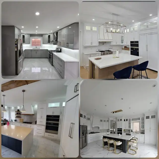 custom vanity kitchen cabinets quartz countertop - Photo 5