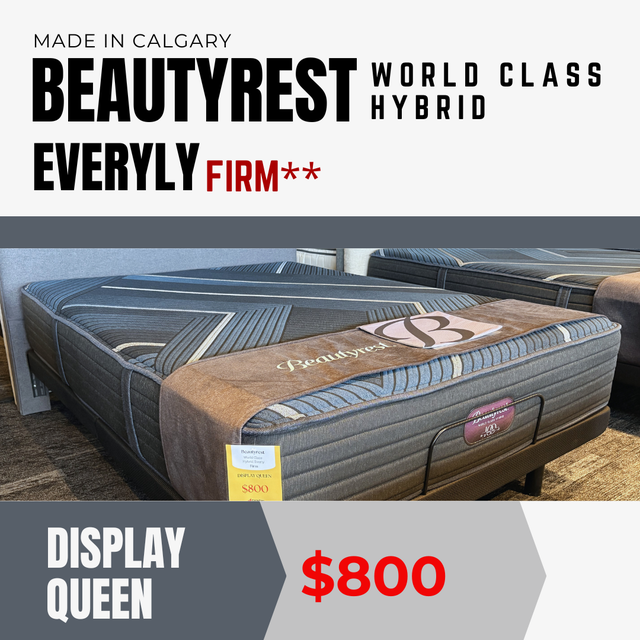 BIG SALES ON BEAUTY REST MATTRESSES MADE IN CALGARY !! MADE IN
