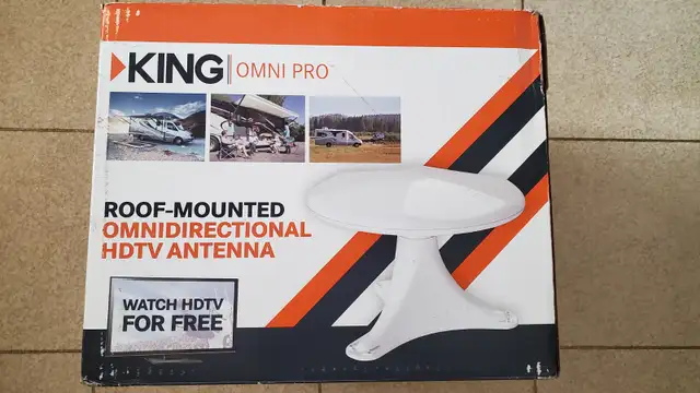 King Omni Pro Omnidirectional TV antenna for RV