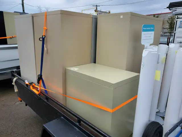 STEEL FILING CABINETS OLD SCHOOL  $20.00