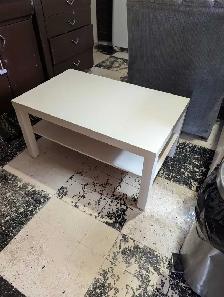free white coffee table