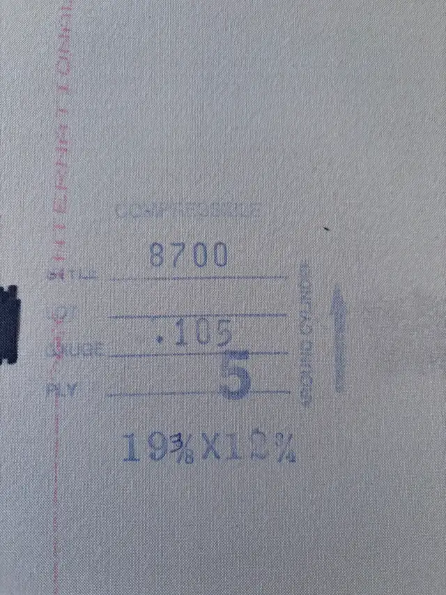 Itek/Ryobi Offset Blankets 5ply - Photo 2