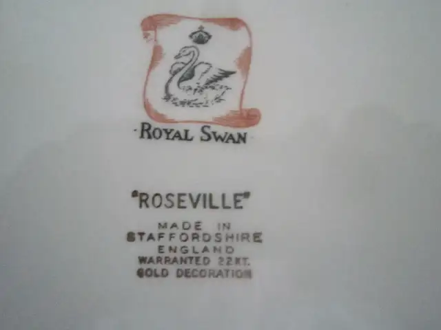 Royal Swan ROSEVILLE china - Photo 3