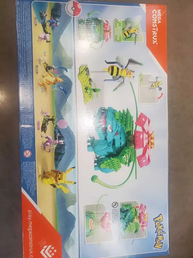 Venusaur vs Beedrill Mega construx building set - Photo 2