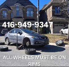 seasonal tire change