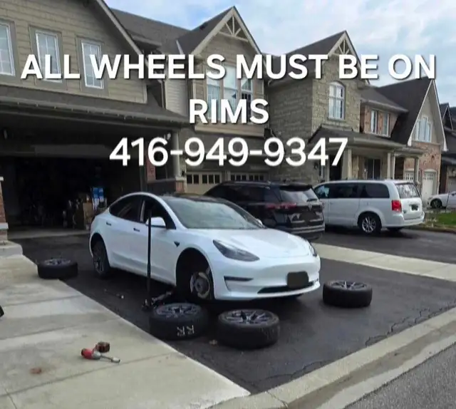 seasonal tire change - Photo 3