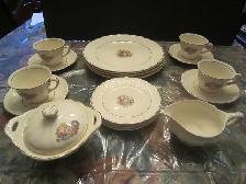 Sovereign Canada, British Empire Made china set for 4