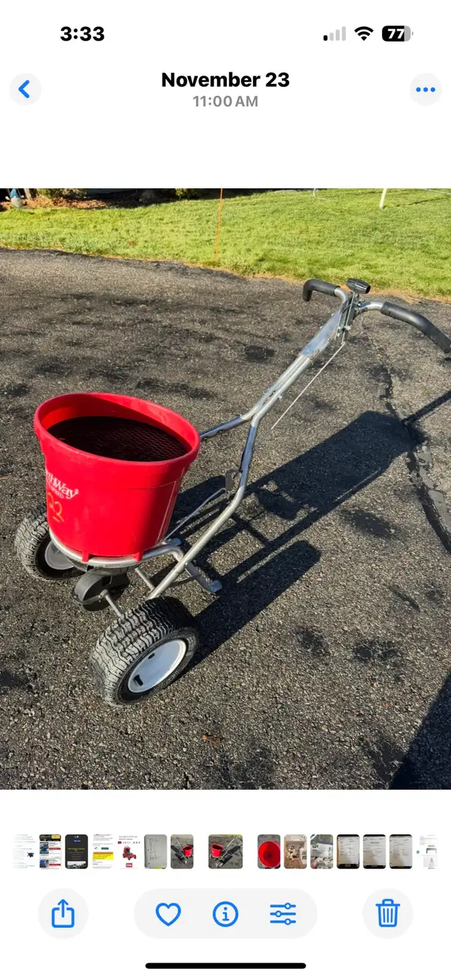 Fertilizer Spreader Earthway Commercial - Photo 2
