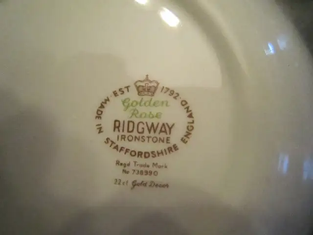Ridgway GOLDEN ROSE china - Photo 3