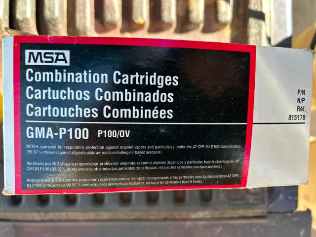 (6Ea/Box) MSA-Cartridges Comfo Gma-P100AS PICTURED - Photo 4