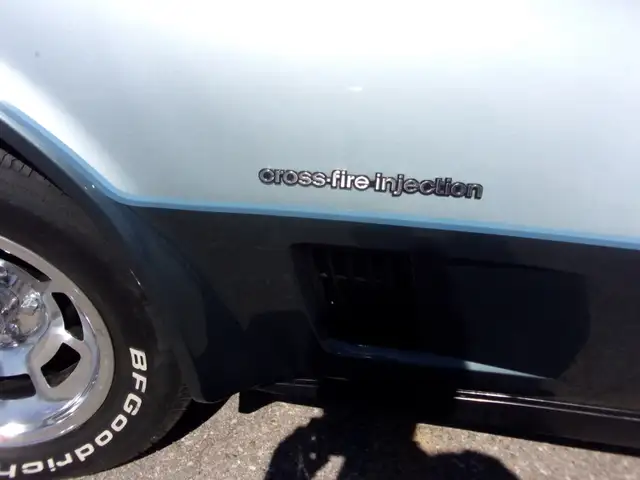 1982 Corvette All Original Rare Two Tone Blue 48,254 km - Photo 4