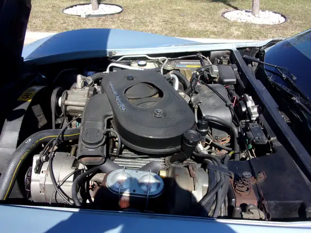 1982 Corvette All Original Rare Two Tone Blue 48,254 km - Photo 6