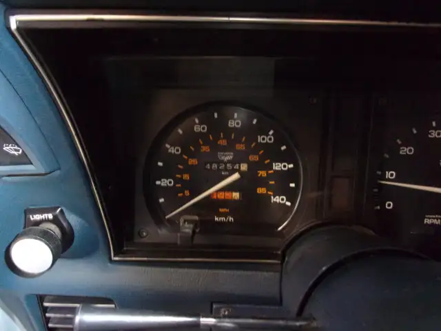 1982 Corvette All Original Rare Two Tone Blue 48,254 km - Photo 9