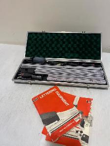 Keuffel Esser Lettering Set