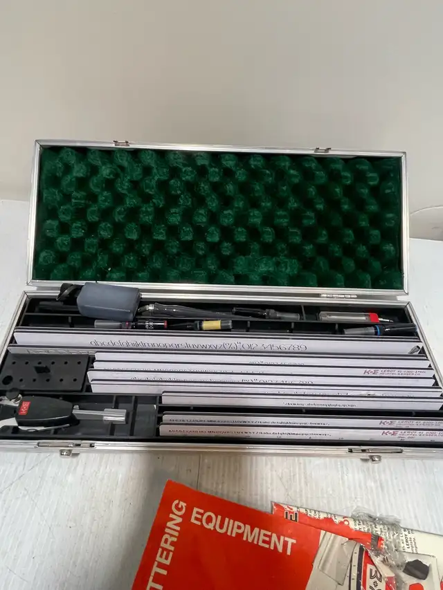 Keuffel Esser Lettering Set - Photo 5