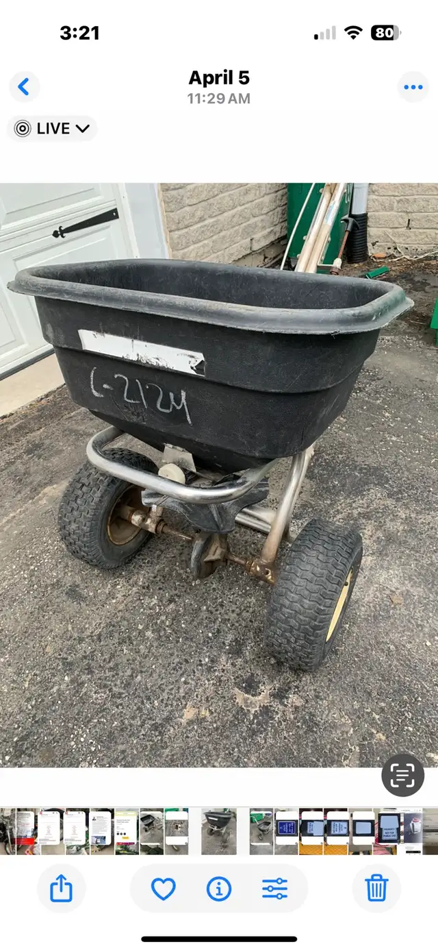 Spyker Fertilizer Spreader