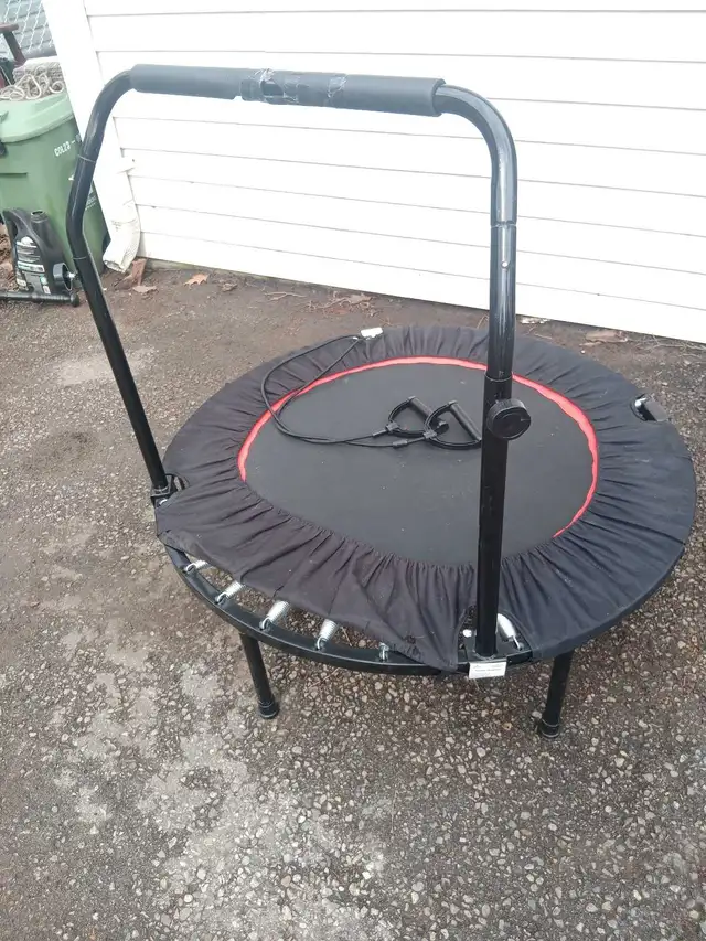 Folding trampoline -like new