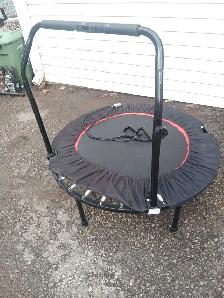 Folding trampoline -like new