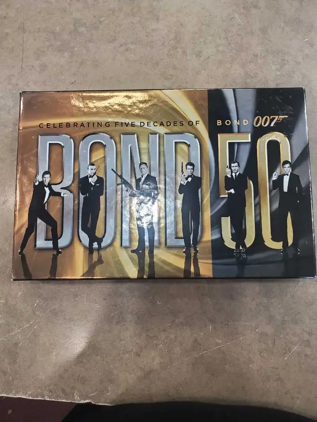 James Bond 007 50years  dvd collection