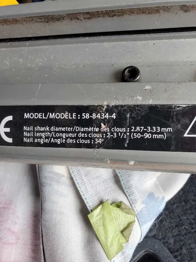 Mastercraft air nailer - Photo 3