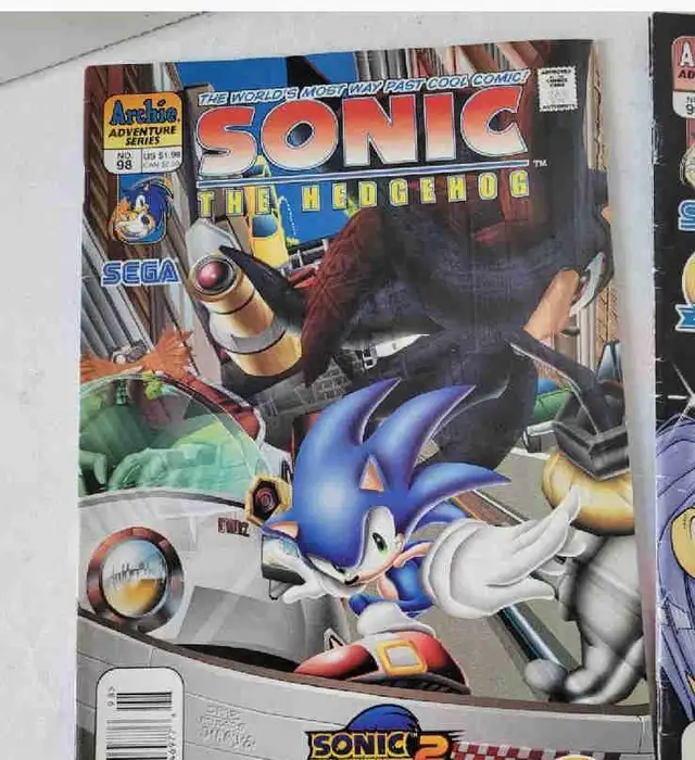 2001 archie #98 sonic the hedgehog