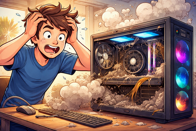 ️ PC Cleaning & Thermal Paste Re-Application  Same day service