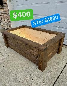 NEW 4’ raised garden planter box