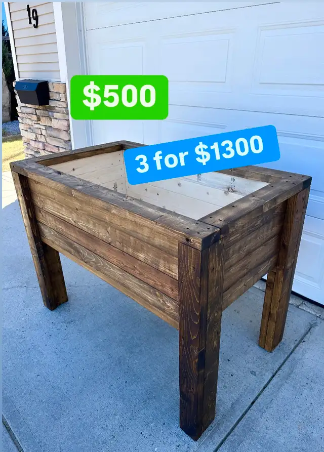 NEW 4’ raised garden planter box - Photo 2