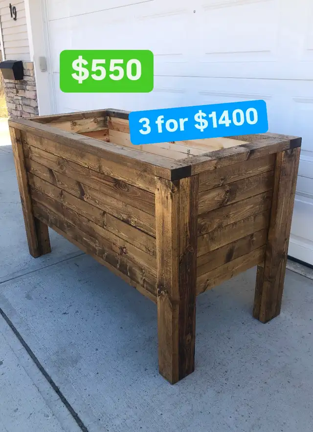 NEW 4’ raised garden planter box - Photo 3