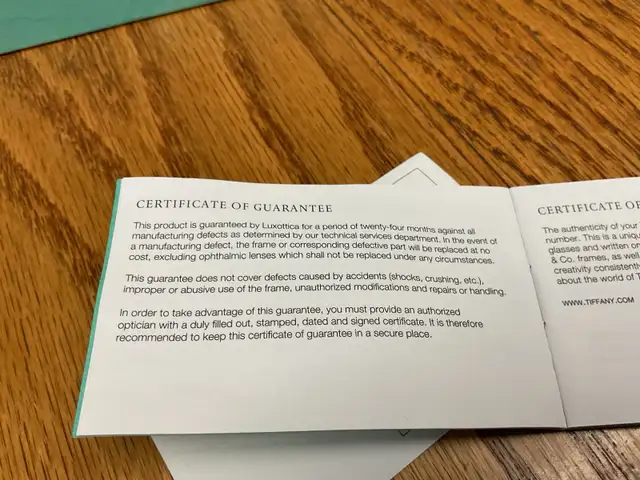 Tiffany eyeglasses - Photo 7