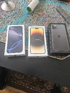 empty Iphone boxes and manuals