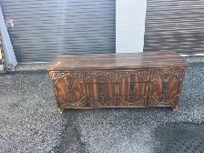 Free delivery used Vintage Wooden Dresser