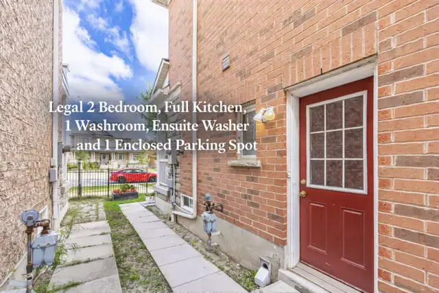 2 BDR. Legal BSMT APT – Bright, Spacious & Private! ☀️