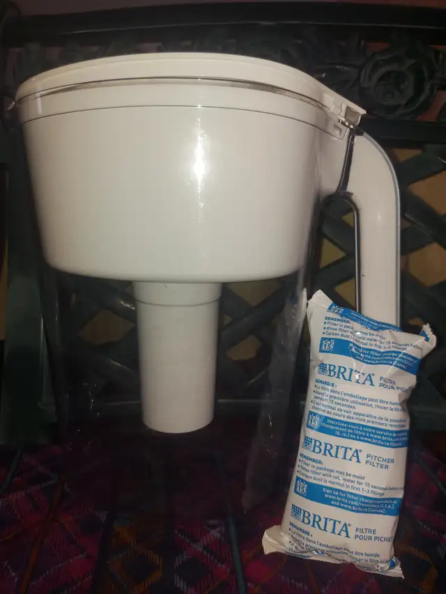 Brita Water Jug with One Filter.