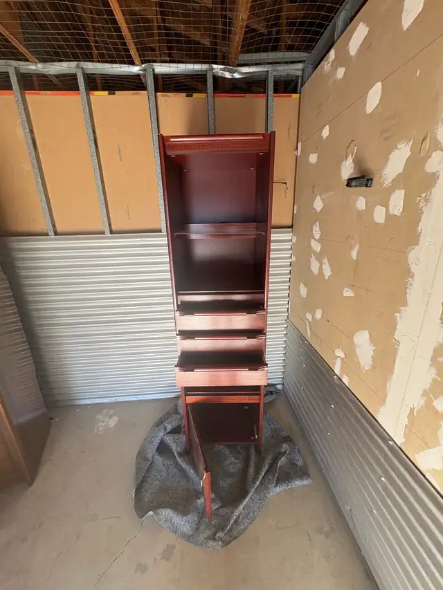 Free delivery used Wooden Display Cabinet , Drawers - Photo 7