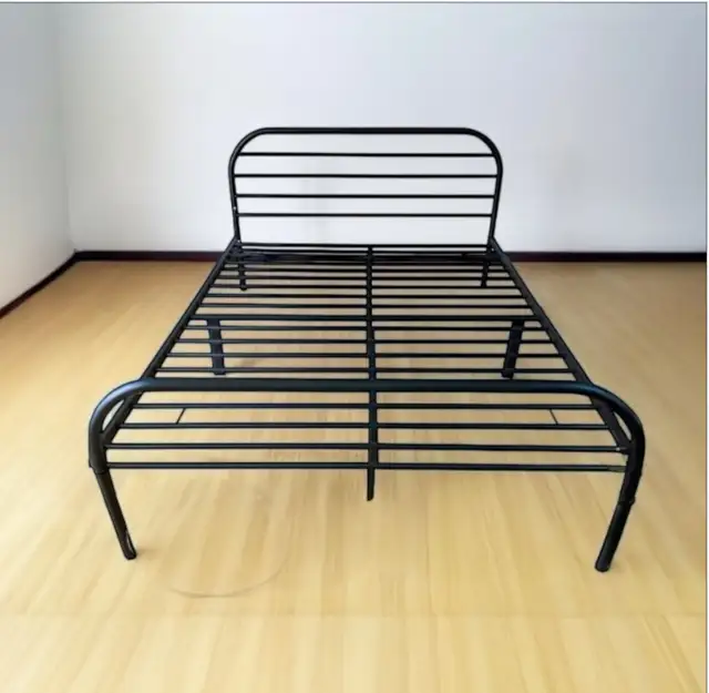 Free Delivery New queen Bed Metal Heavy-duty sturdy stable. - Photo 5