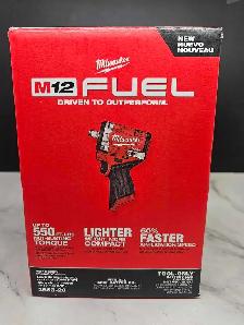 Milwaukee 2563 1/2' M12 Impact NEWTool Only