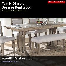 Solid Maple Dining Set — The Table Your Family Will Fight Over (
