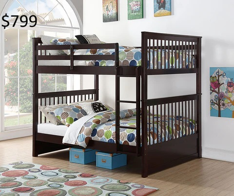 GREAT SELECTION OF DOUBLE/DOUBLE BUNK BEDS WITH STORAGE DRAWERS - Photo 4
