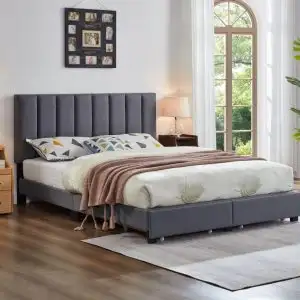 Modern Storage Bed Frame with Drawers – Delivery Available GTA - Photo 7