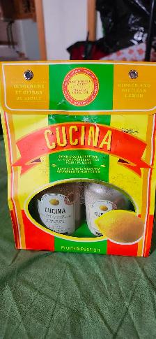 Brand NEW Cucina Ginger Sicilian Lemon hand wash and hand cream